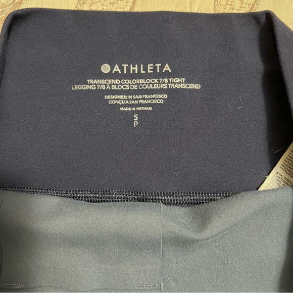 Athleta Transcend colorblock leggings - Picture 6 of 8